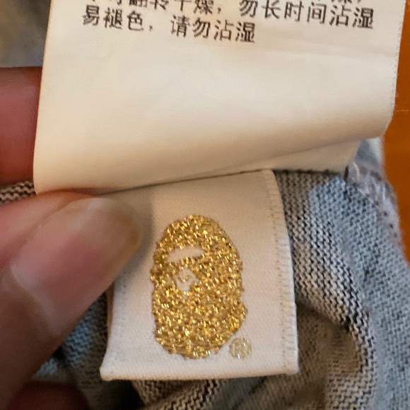 RARE BAPE GLOW IN THE DARK TEE - Picture 5 of 5